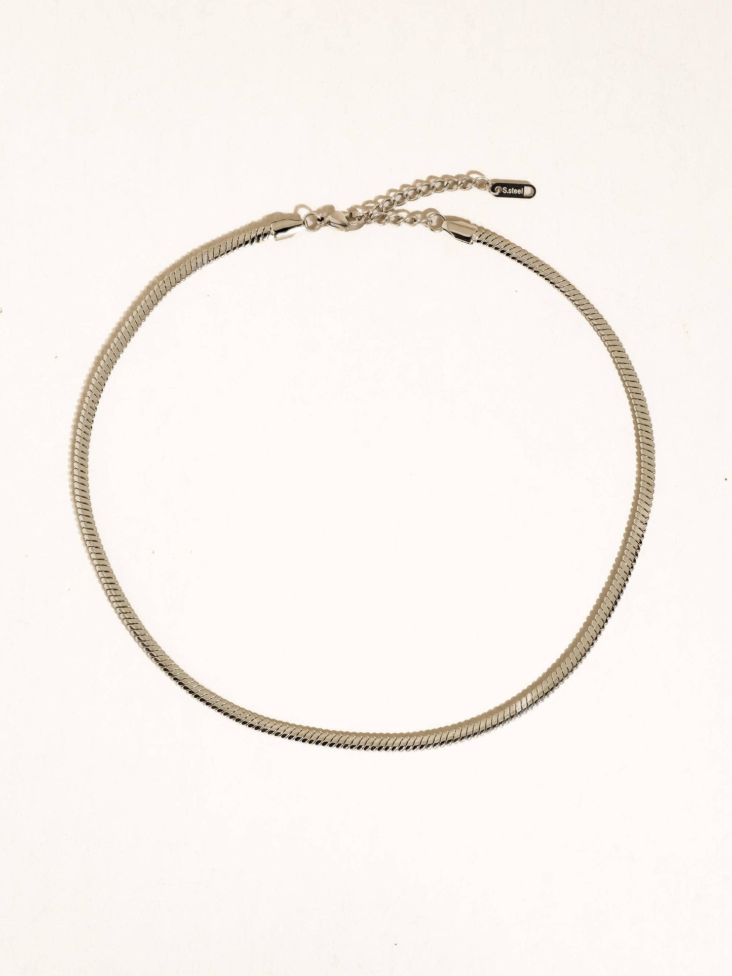 Papillon 18K Gold Non-Tarnish Classic Snake Chain Necklace